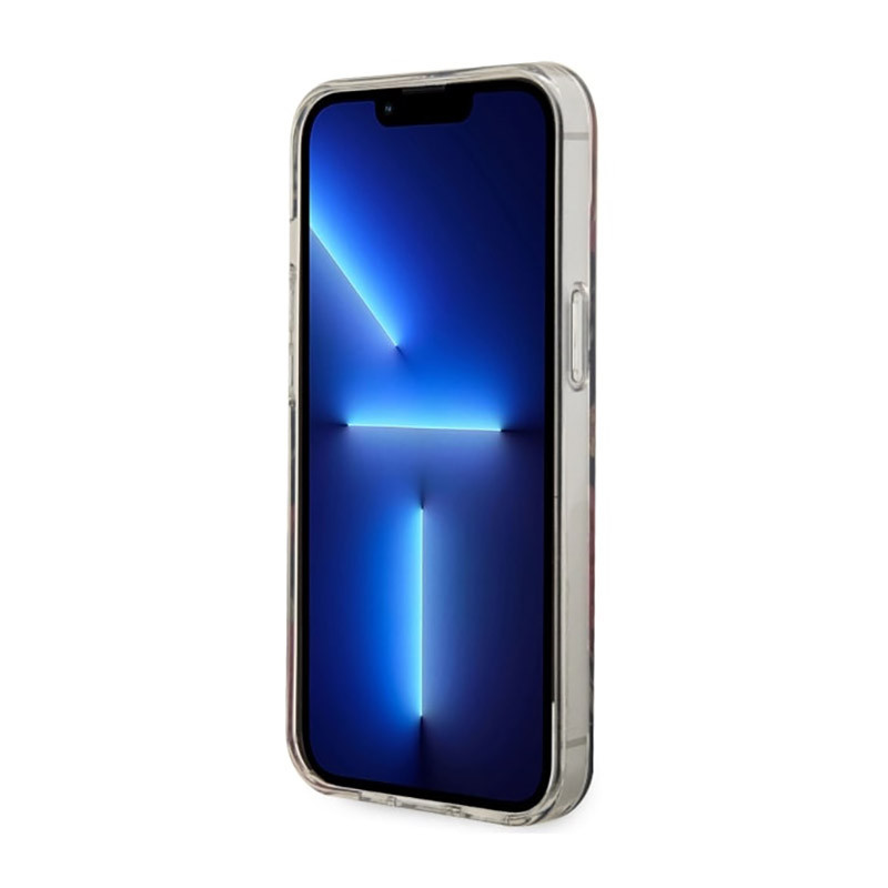 Etui Do iPhone 14 Guess Flower MagSafe Zielony