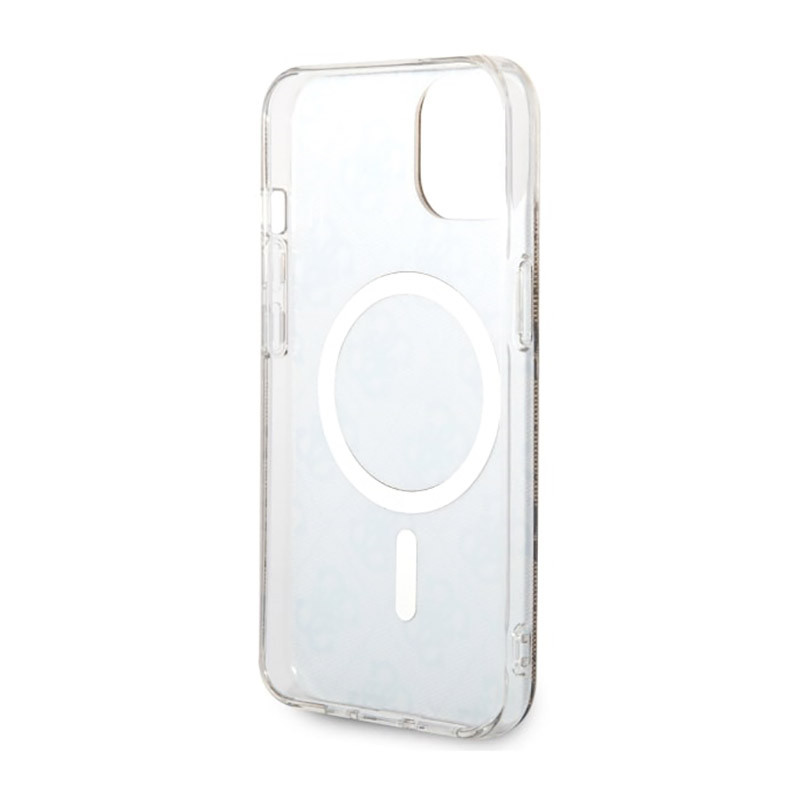 Etui Do iPhone 14 Guess 4G MagSafe Brązowy