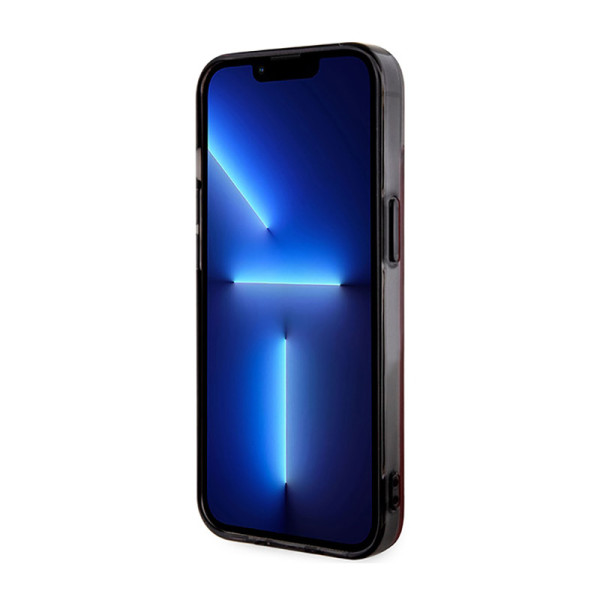 Etui Do iPhone 14 Ferrari Translucent MagSafe Czerwony