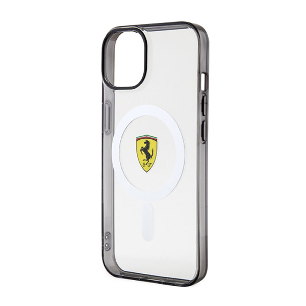 Etui Do iPhone 14 Ferrari Outline MagSafe Przezroczysty