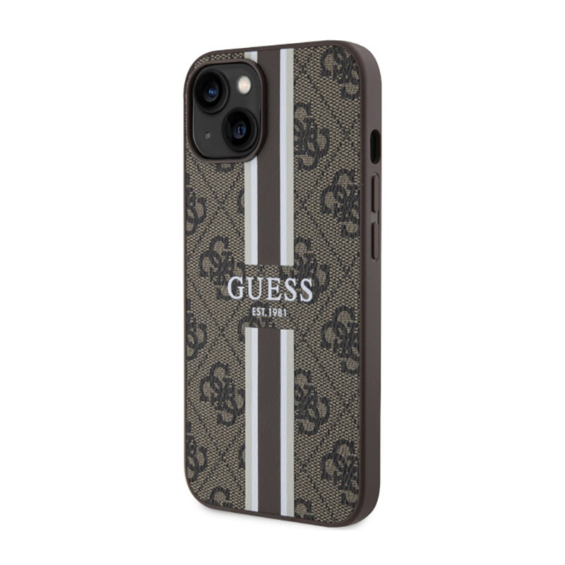 Etui Do iPhone 14 Guess 4G Printed Stripes...