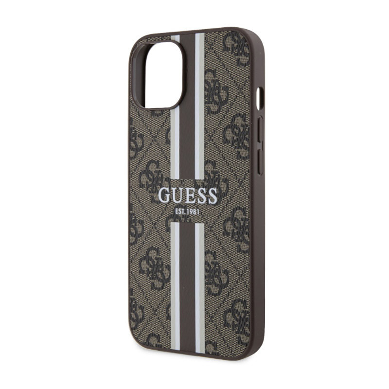 Etui Do iPhone 14 Guess 4G Printed Stripes...