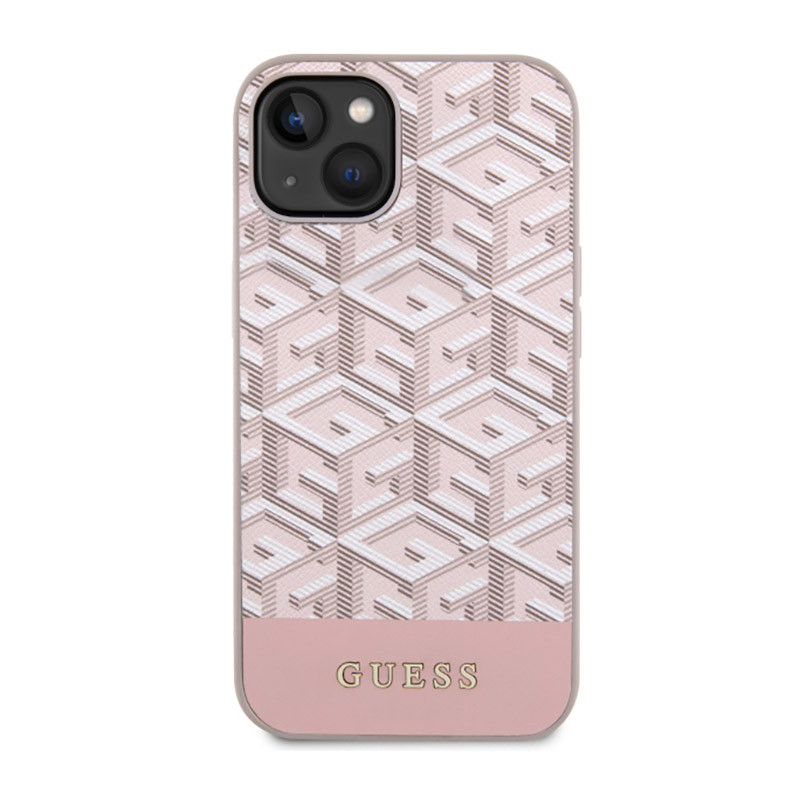 Etui Do iPhone 14 Guess Gcube Stripes MagSafe...