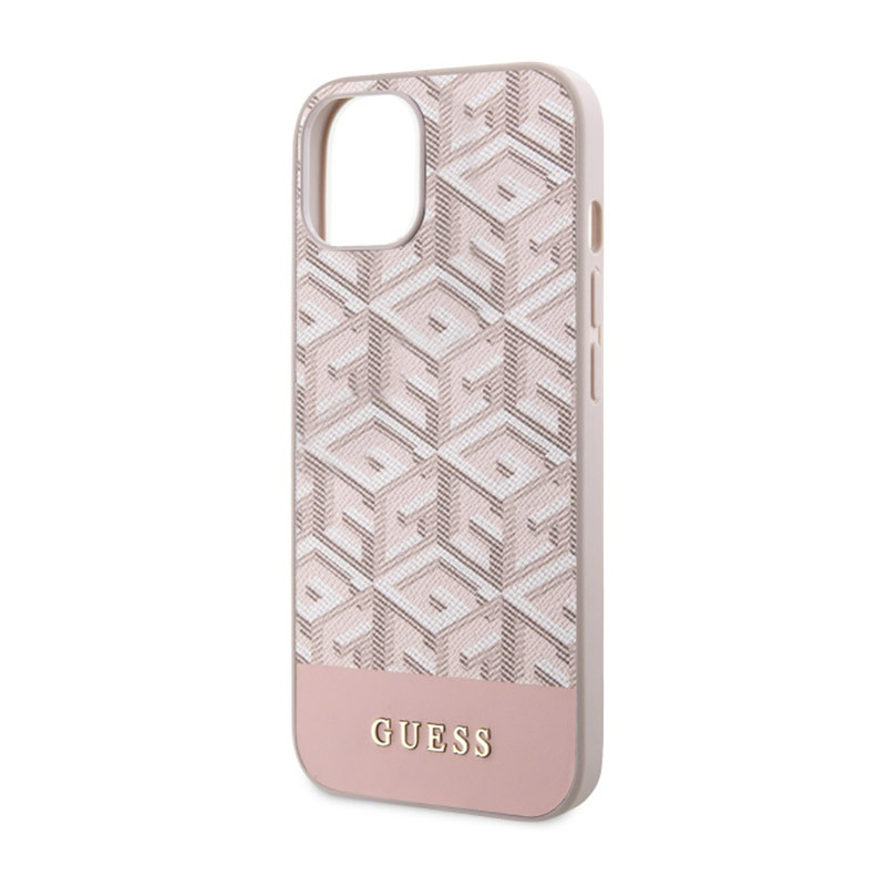 Etui Do iPhone 14 Guess Gcube Stripes MagSafe...