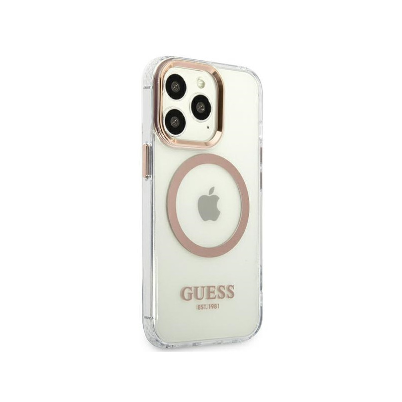 Etui Do iPhone 13 Pro Max Guess Metal Outline...