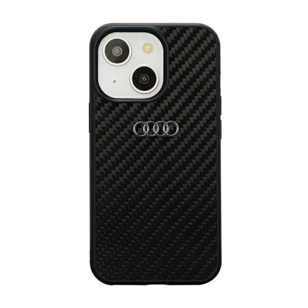 Etui Do iPhone 14 Audi Carbon Fiber Czarny