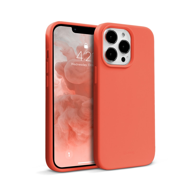 Etui Do iPhone 13 Pro Crong Color Cover Pomarańczowy