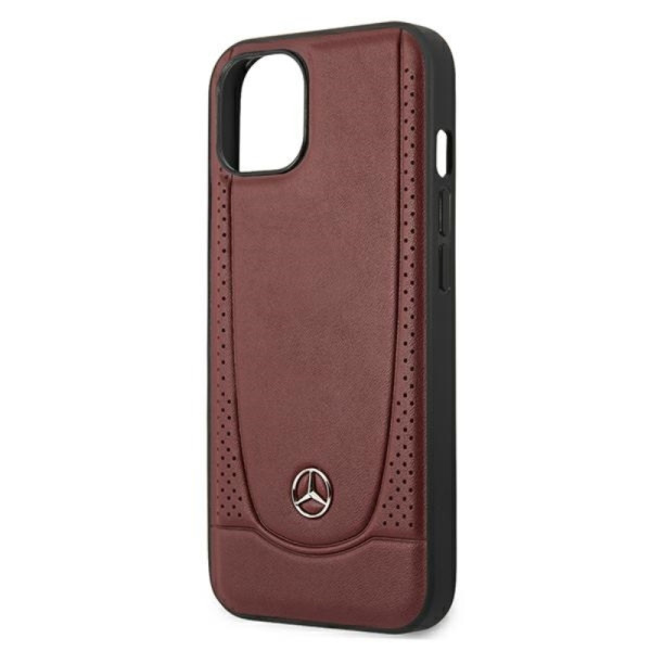 Etui Do iPhone 13 Mini Mercedes Leather Urban Line Czerwony