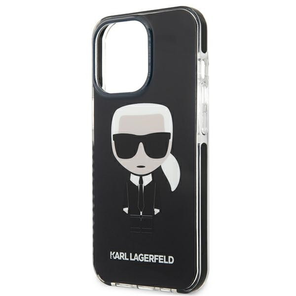 Etui Do iPhone 13 Pro Karl Lagerfeld Fullbody Ikonik Czarny