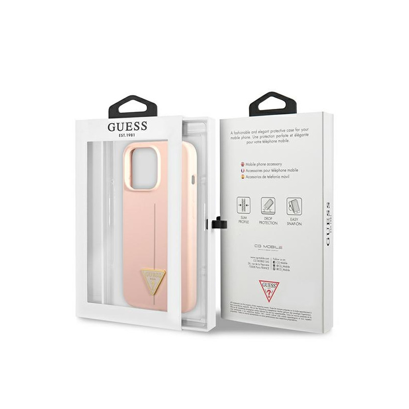 Etui Do iPhone 13 Pro Guess Silicone Triangle...