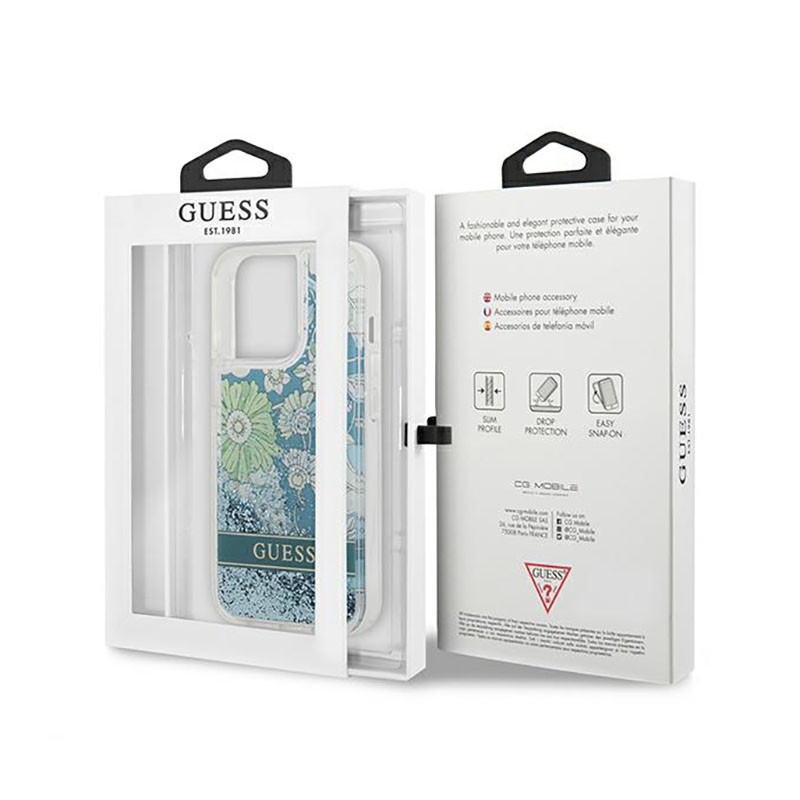 Etui Do iPhone 13 Pro Guess Liquid Glitter...