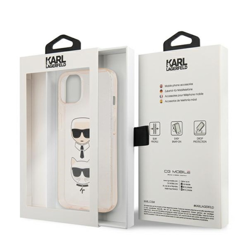 Etui Do iPhone 13 Mini Karl Lagerfeld Glitter...