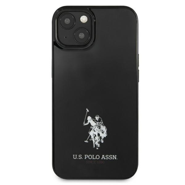 Etui Do iPhone 13 Mini Us Polo Assn Horses Logo Czarny