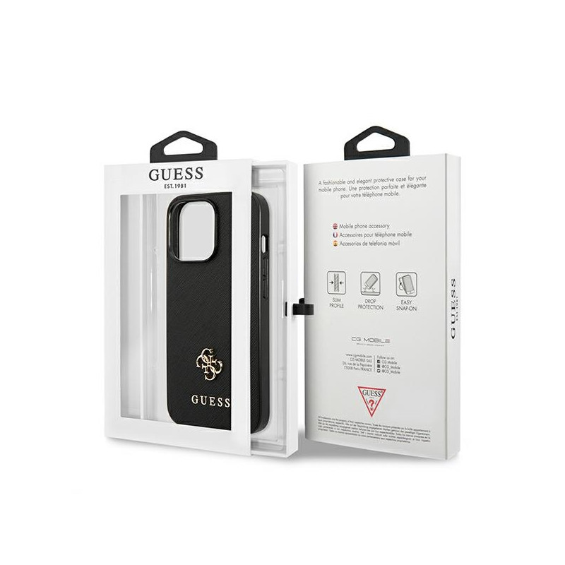 Etui Do iPhone 13 Pro Guess Saffiano 4G Small...