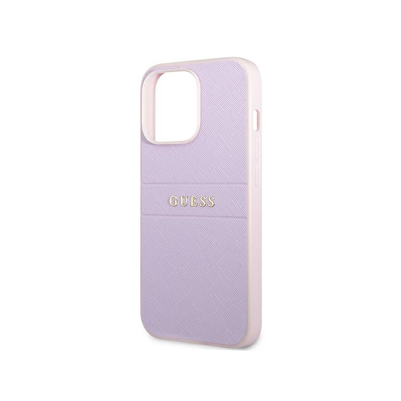 Etui Do iPhone 13 Pro Guess Saffiano Hot Stamp...