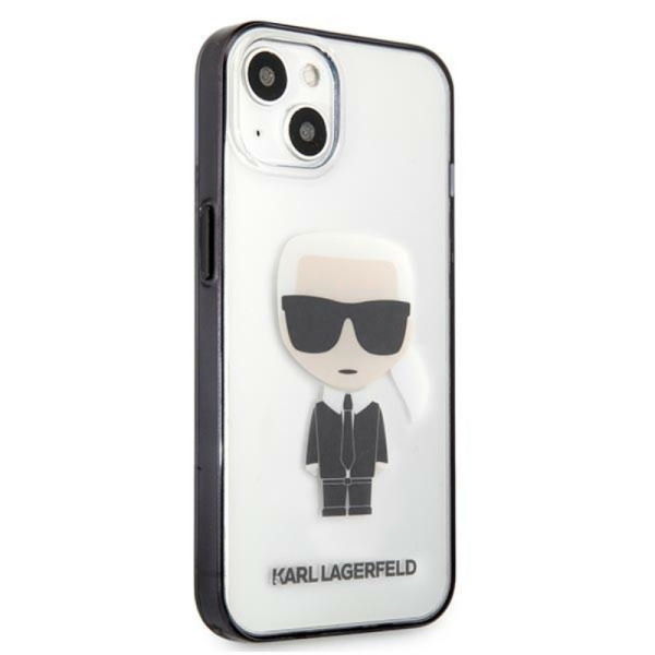 Etui Do iPhone 13 Mini Karl Lagerfeld Ikonik Karl Przezroczysty