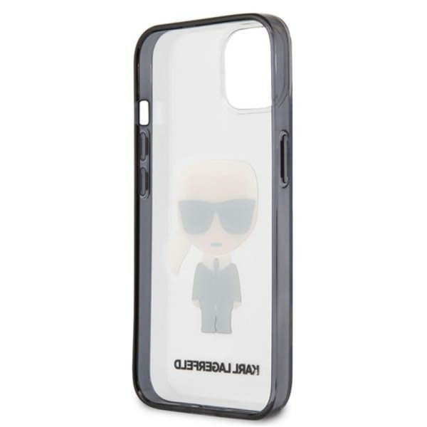 Etui Do iPhone 13 Mini Karl Lagerfeld Ikonik Karl Przezroczysty