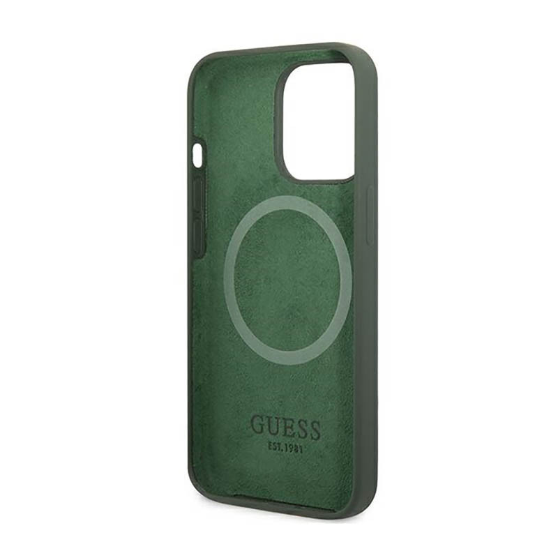 Etui Do iPhone 13 Pro Guess Silicone Logo Plate...