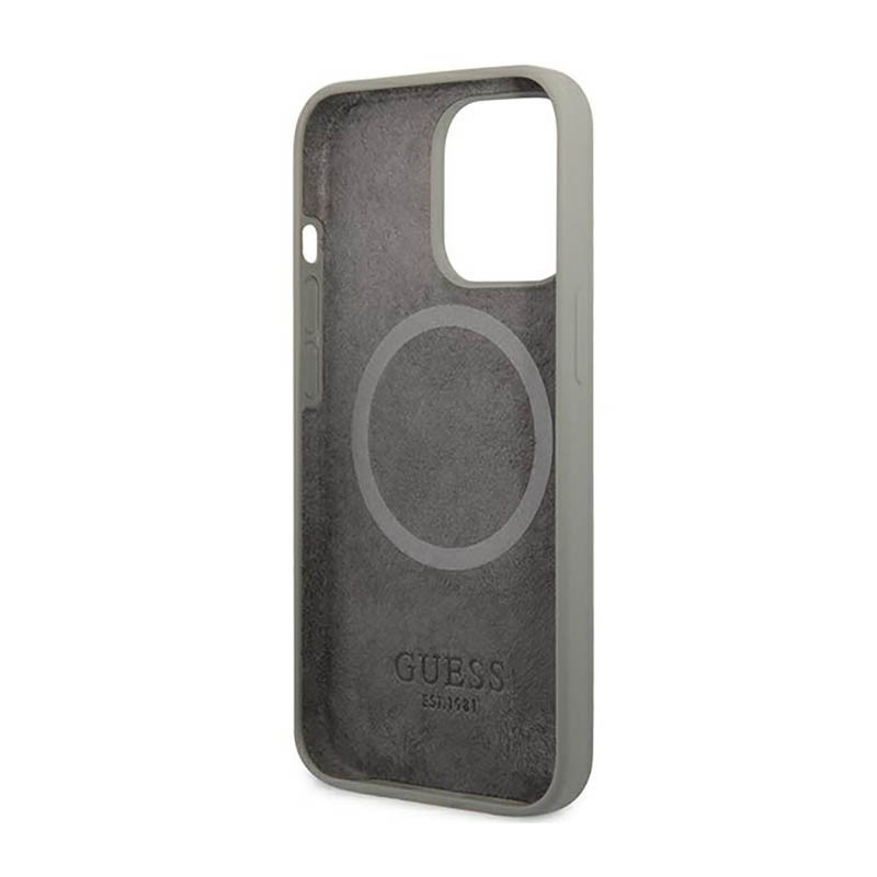 Etui Do iPhone 13 Pro Guess Silicone Logo Plate...