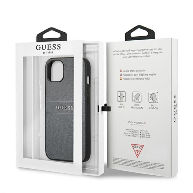 Etui Do iPhone 13 Mini Guess Saffiano Metal...
