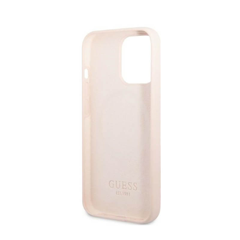 Etui Do iPhone 13 Pro Guess Silicone Logo Plate...