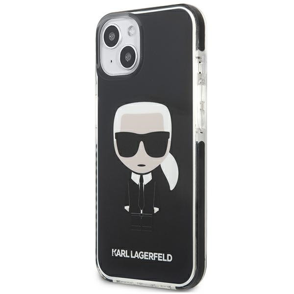 Etui Do iPhone 13 Mini Karl Lagerfeld Fullbody Ikonik Czarny