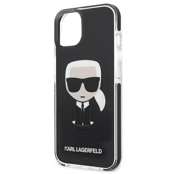 Etui Do iPhone 13 Mini Karl Lagerfeld Fullbody Ikonik Czarny
