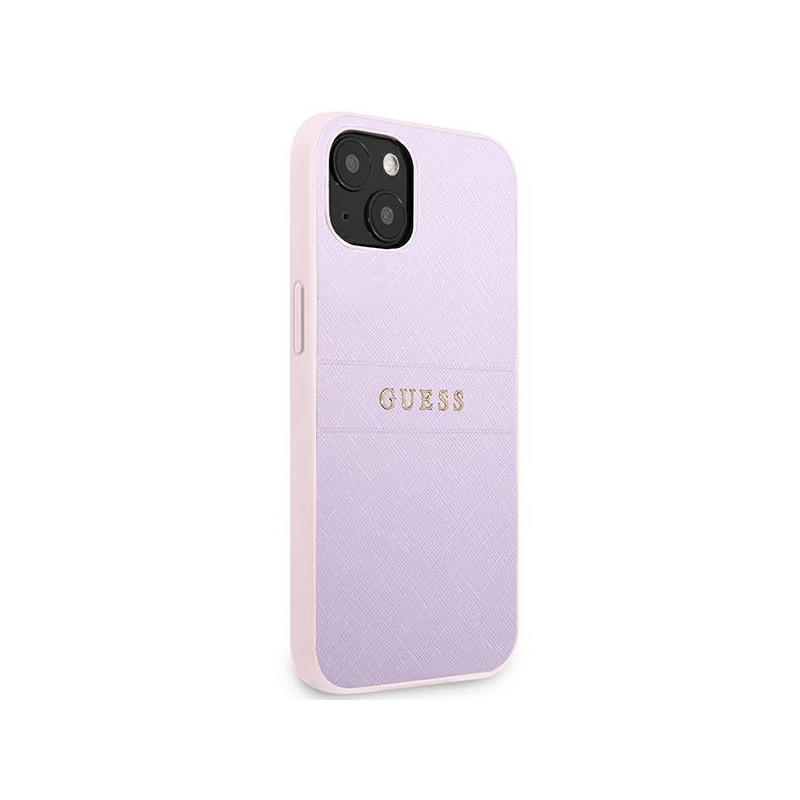 Etui Do iPhone 13 Mini Guess Saffiano Hot Stamp...