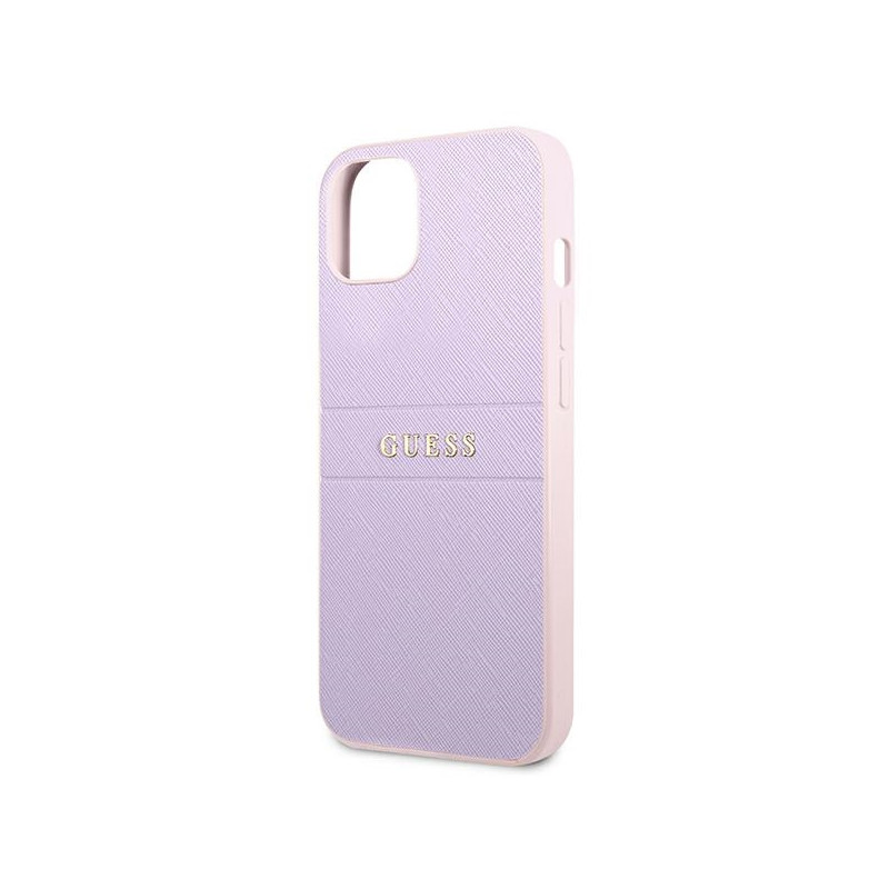Etui Do iPhone 13 Mini Guess Saffiano Hot Stamp...