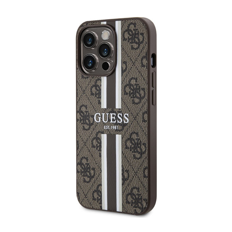 Etui Do iPhone 13 Pro Guess 4G Printed Stripes...