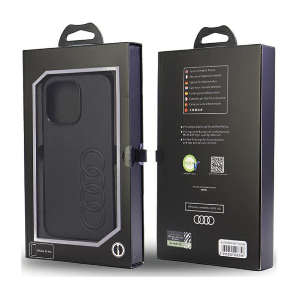 Etui Do iPhone 13 Pro Audi Synthetic Leather Czarny