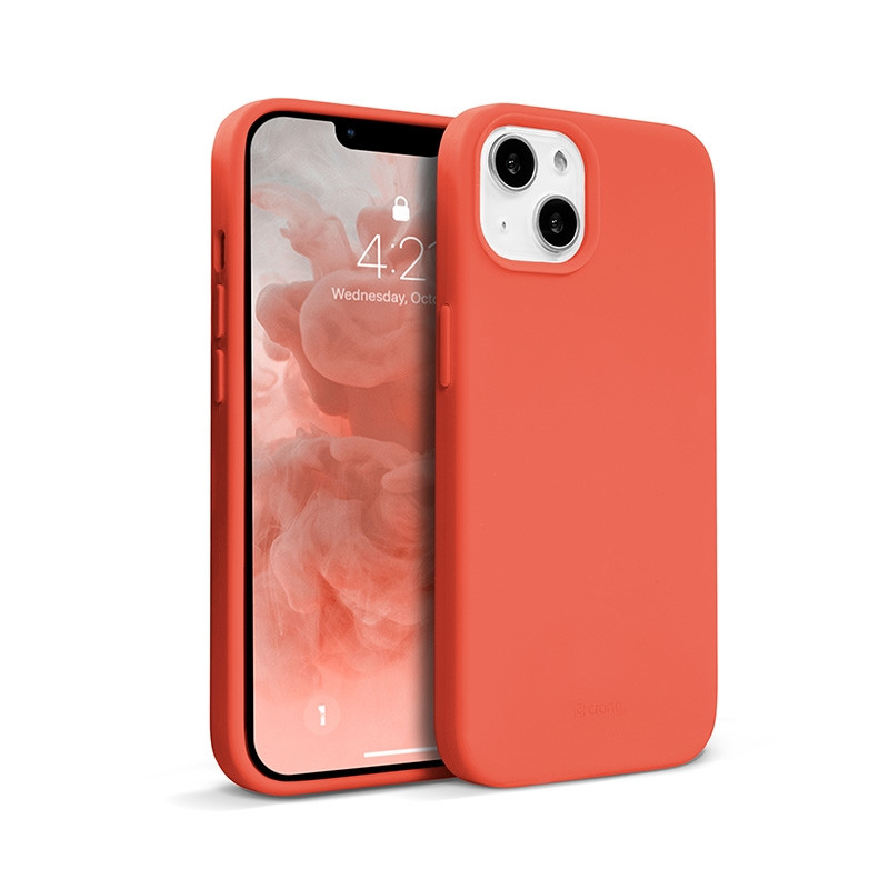 Etui Do iPhone 13 Crong Color Cover Pomarańczowy