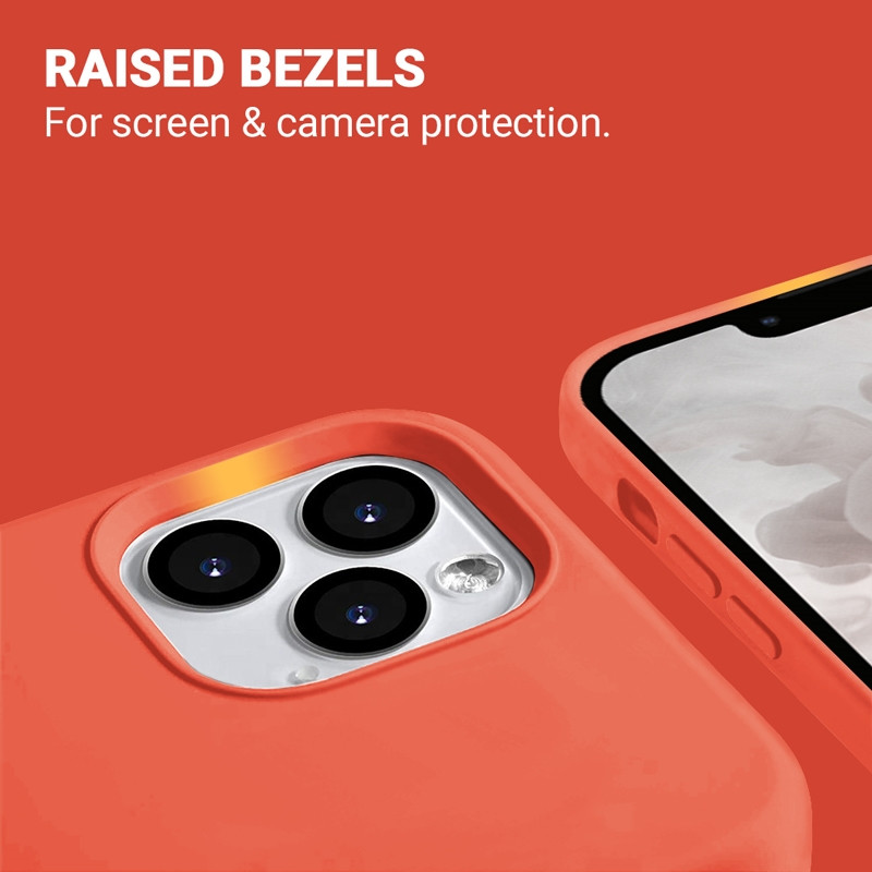 Etui Do iPhone 13 Crong Color Cover Pomarańczowy