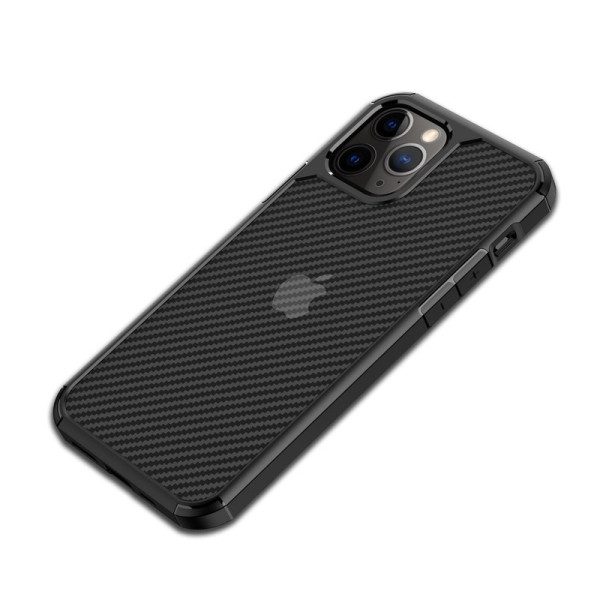 Etui Do iPhone 12 Pro Max Crong Hybrid Carbon Czarny