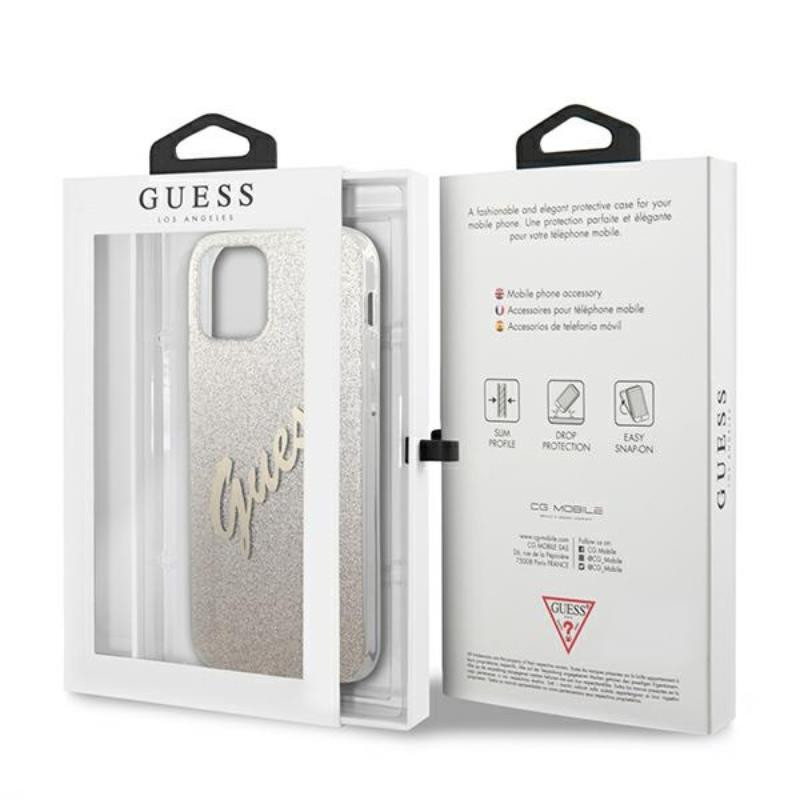 Etui Do iPhone 12 Pro Max Guess Glitter...