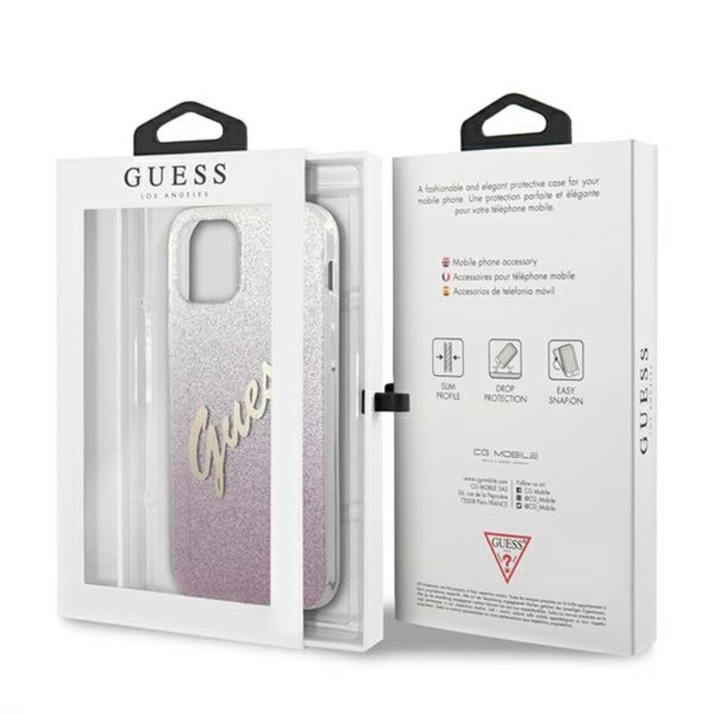 Etui Do iPhone 12 Pro Max Guess Glitter...