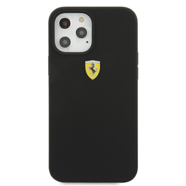 Etui Do iPhone 12 Pro Max Ferrari On Track Silicone Czarny