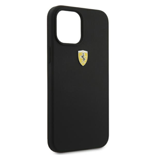 Etui Do iPhone 12 Pro Max Ferrari On Track Silicone Czarny
