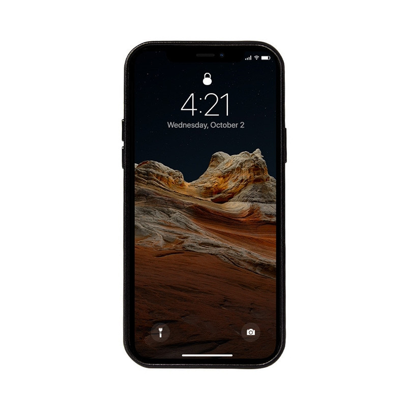 Etui Ze Skóry Ekologicznej Do iPhone 12 Pro Max...