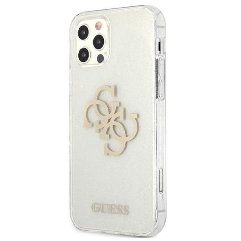 Etui Do iPhone 12 Pro Max Guess Glitter 4G Big...