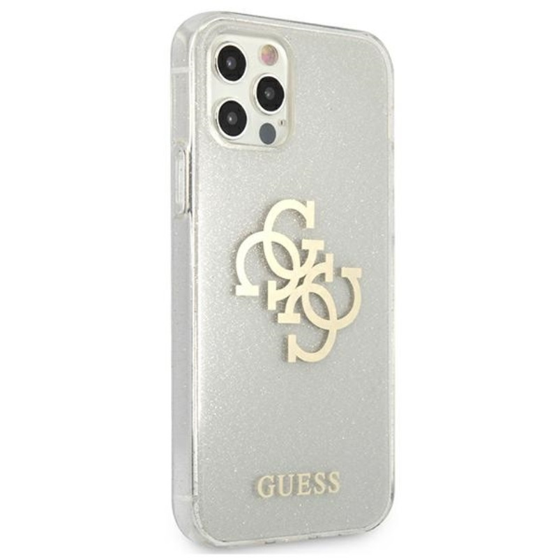 Etui Do iPhone 12 Pro Max Guess Glitter 4G Big...