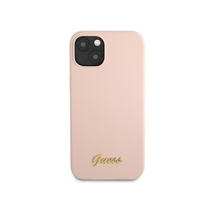 Etui Do iPhone 13 Guess Silicone Script MagSafe...