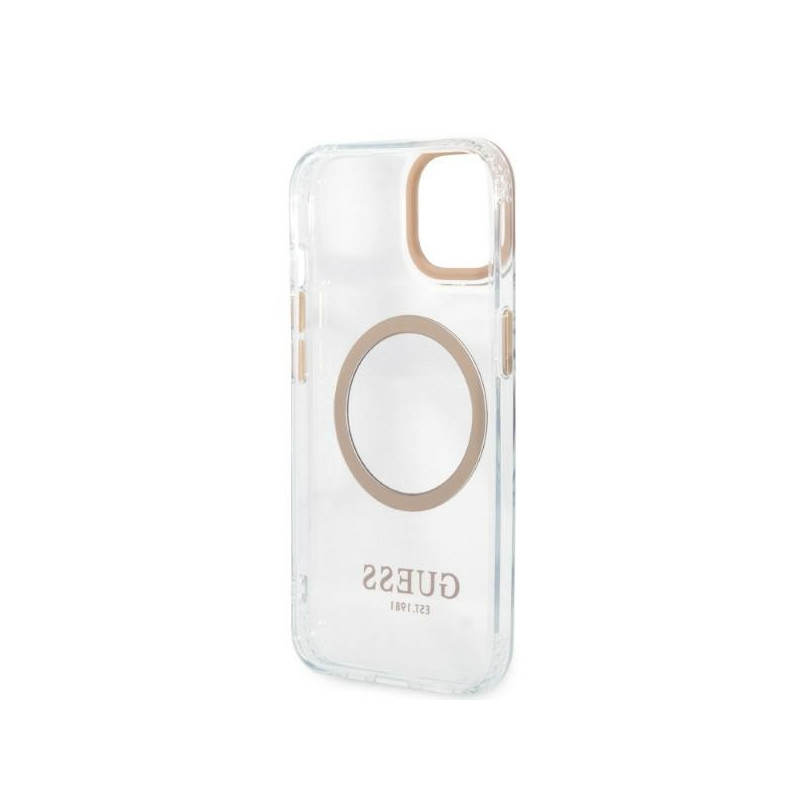 Etui Do iPhone 13 Guess Metal Outline MagSafe...