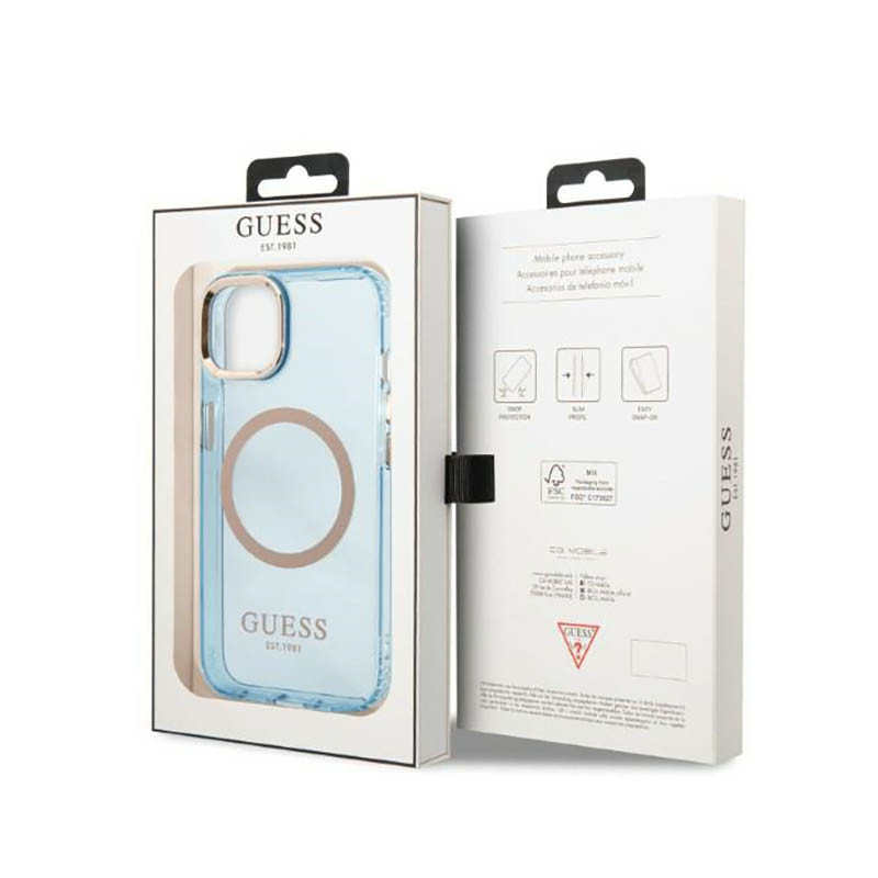 Etui Do iPhone 13 Guess Gold Outline...