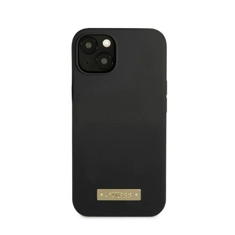 Etui Do iPhone 13 Guess Silicone Logo Plate...