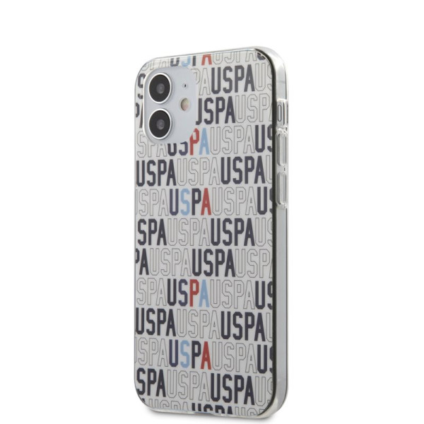 Etui Do iPhone 12 / iPhone 12 Pro Us Polo Assn Logo Mania Biały