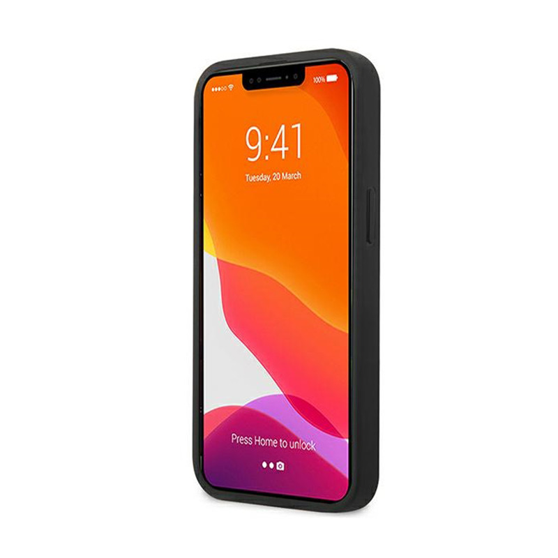 Etui Do iPhone 13 BMW Leather Curve Perforate...