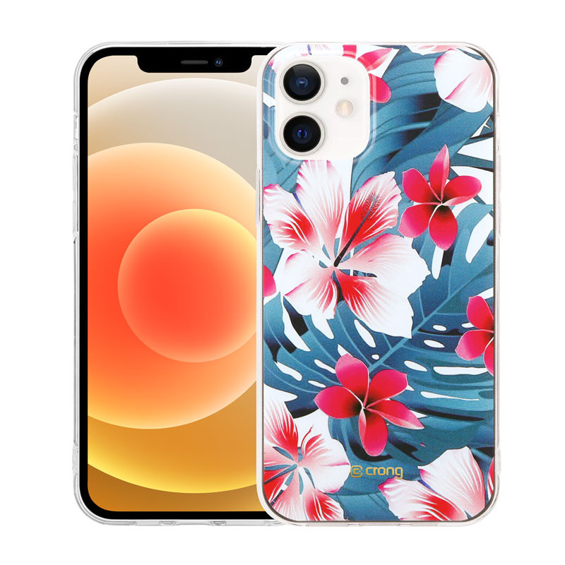 Etui Do iPhone 12 / iPhone 12 Pro Crong Flower...