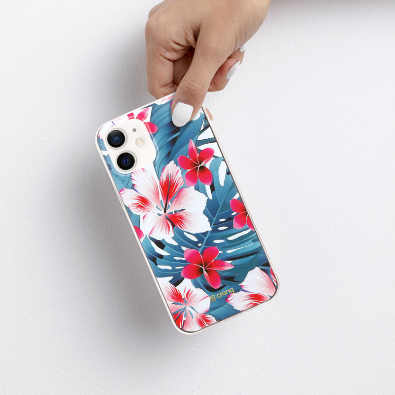 Etui Do iPhone 12 / iPhone 12 Pro Crong Flower...