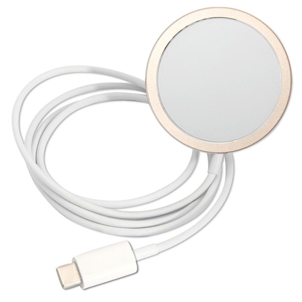 Zestaw Etui + Ładowarka MagSafe Do iPhone 12 / iPhone 12 Pro Guess Bundle Pack MagSafe 4G Brązowy